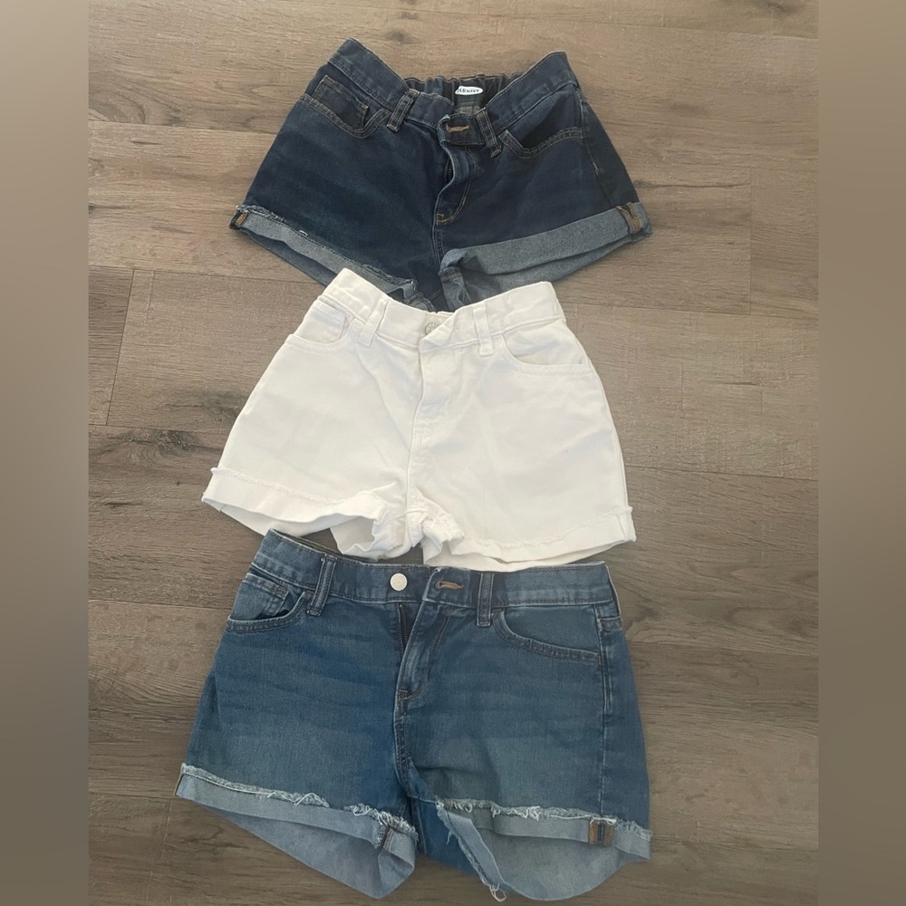 3 pair Old Navy Jean Shorts